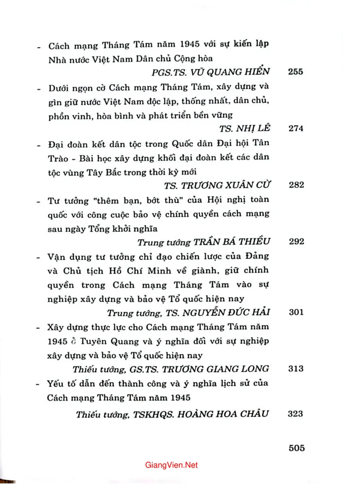 Trang 5 - Ảnh minh họa nội dung sách Tuyên Quang thủ đô khu giải phóng trong cách mạng tháng 8 và cách mạng tháng 8 với công cuộc đổi mới đất nước
