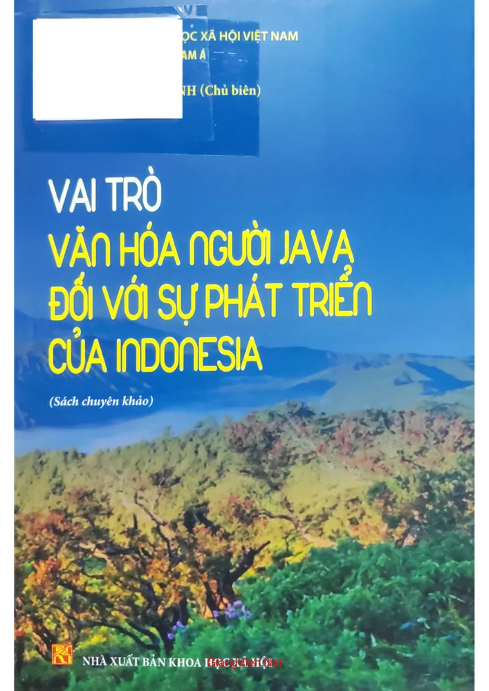 Ảnh bìa của Vai trò văn hóa người Java đối với sự phát triển của Indonesia