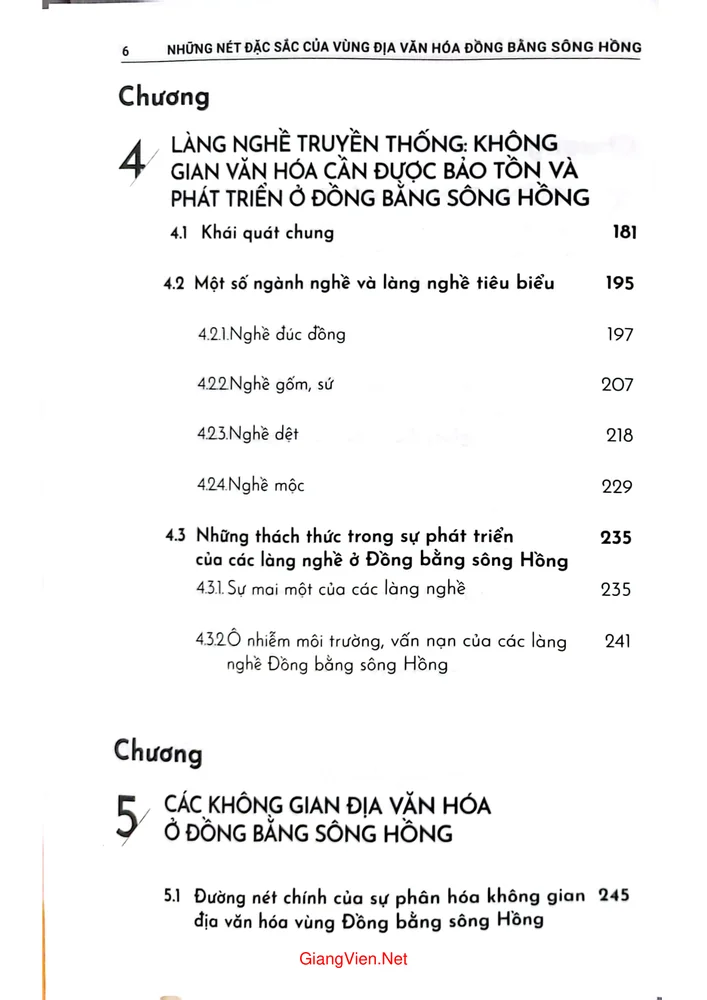 Trang 4 - Ảnh minh họa nội dung sách Những nét đặc sắc của vùng đồng bằng Sông Hồng