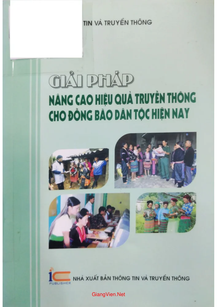 Ảnh bìa của Giải pháp nâng cao hiệu quả truyền thông cho đồng bào dân tộc hiện nay