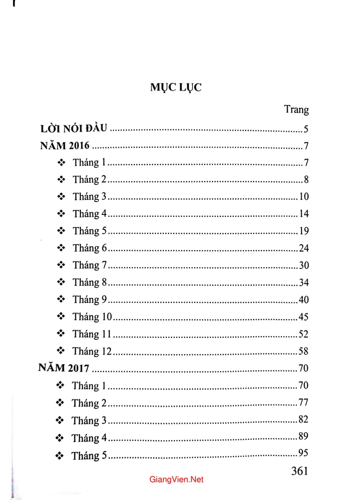 Trang 1 - Ảnh minh họa nội dung sách Niên biểu lịch sử Thanh Hóa, tập 4, 2016 đến 2020