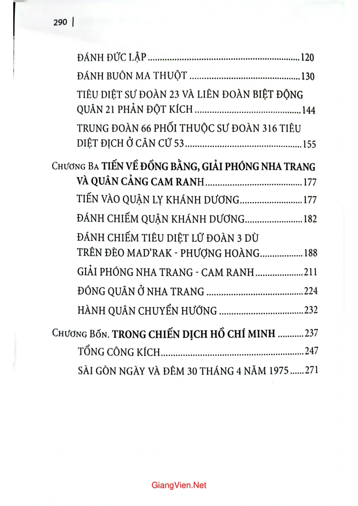 Mục lục chi tiết trang 1 sách Tây nguyên dấu ấn một thời