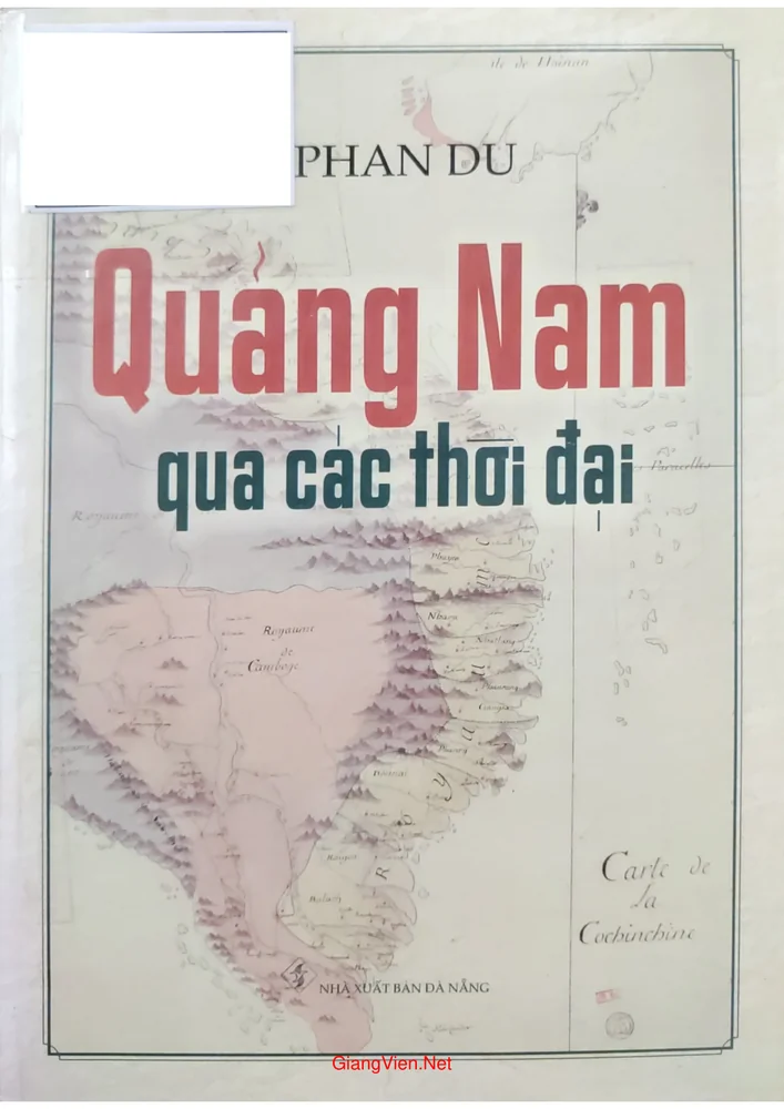 Ảnh bìa của Quảng Nam qua các thời đại