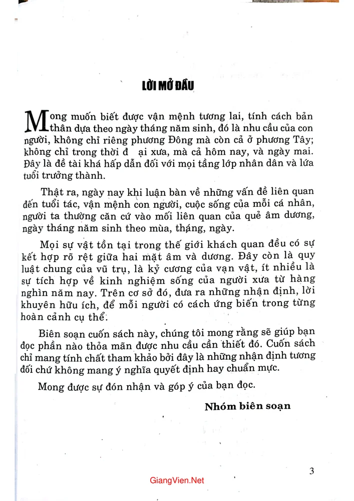 Mục lục chi tiết trang 1 sách 12 con giáp và ý nghĩa của con giáp