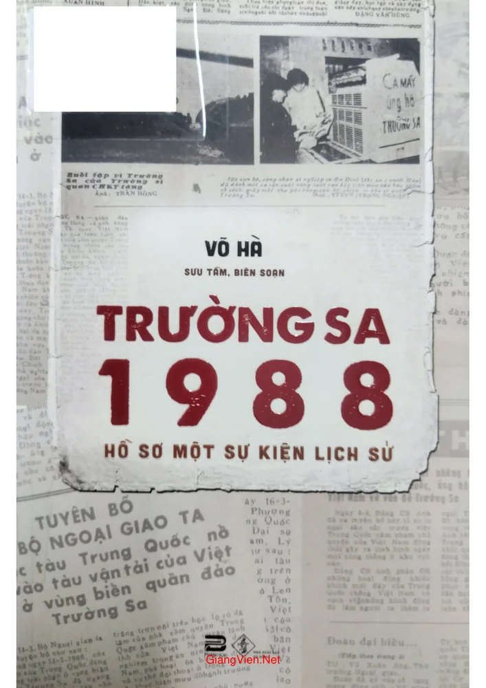 Ảnh bìa của Trường Sa 1988 hồ sơ một sự kiện cụ thể
