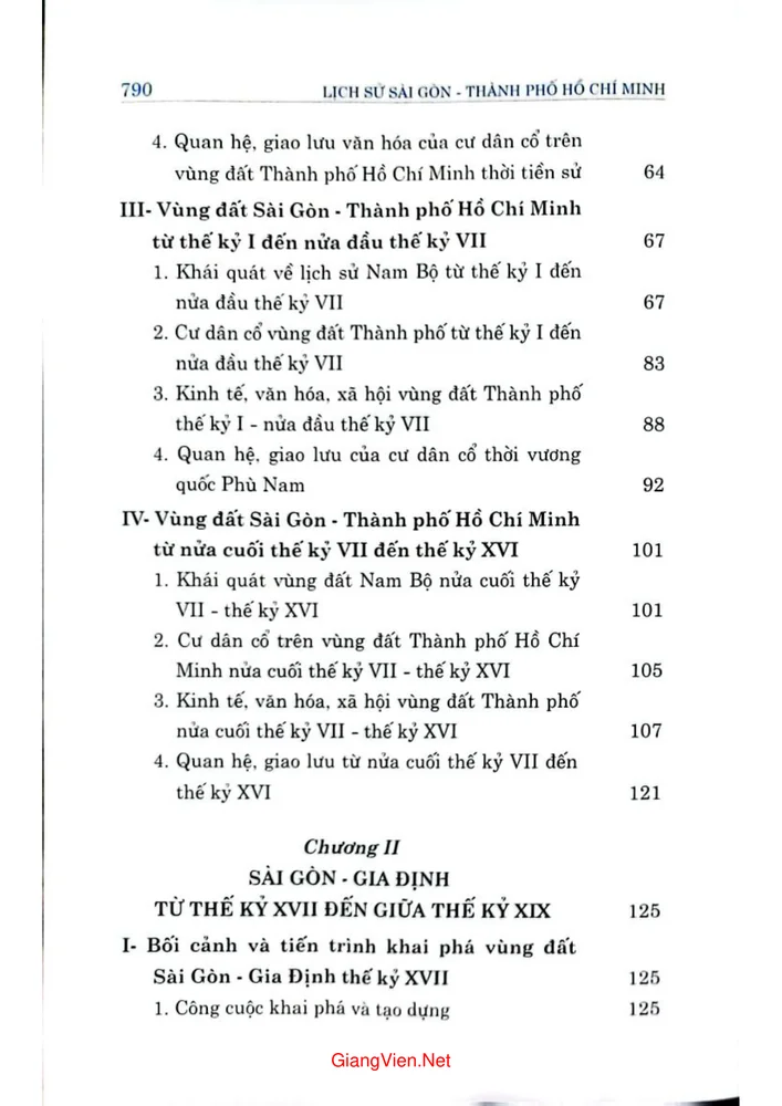 Trang 2 - Ảnh minh họa nội dung sách Lịch sử Sài Gòn thành phố Hồ Chí Minh