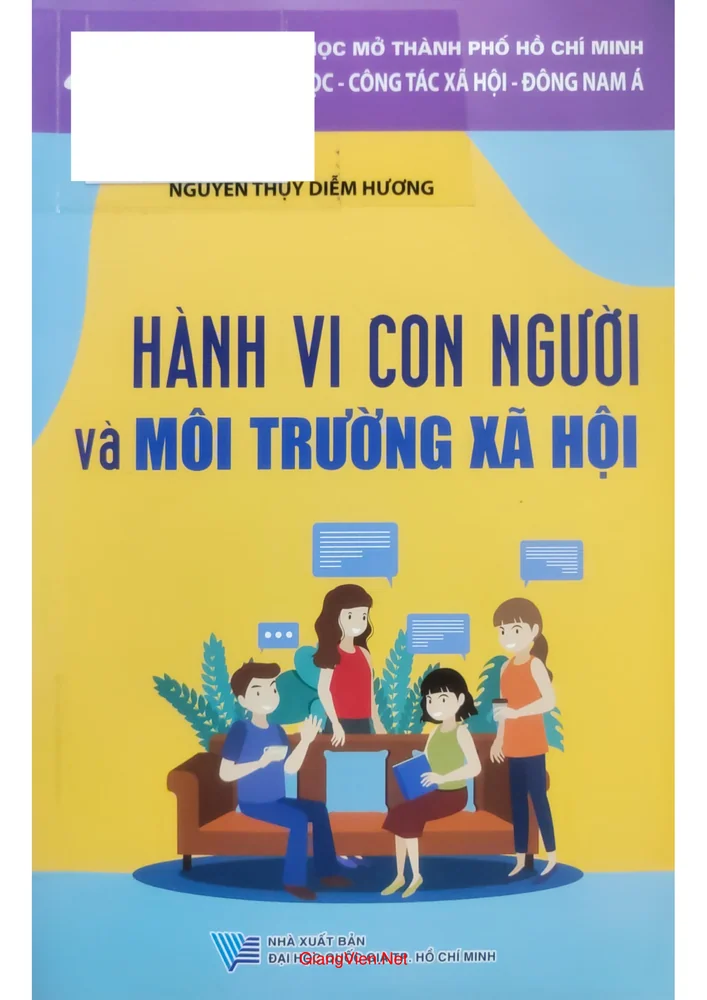 Ảnh bìa của Hành vi con người và môi trường xã hội