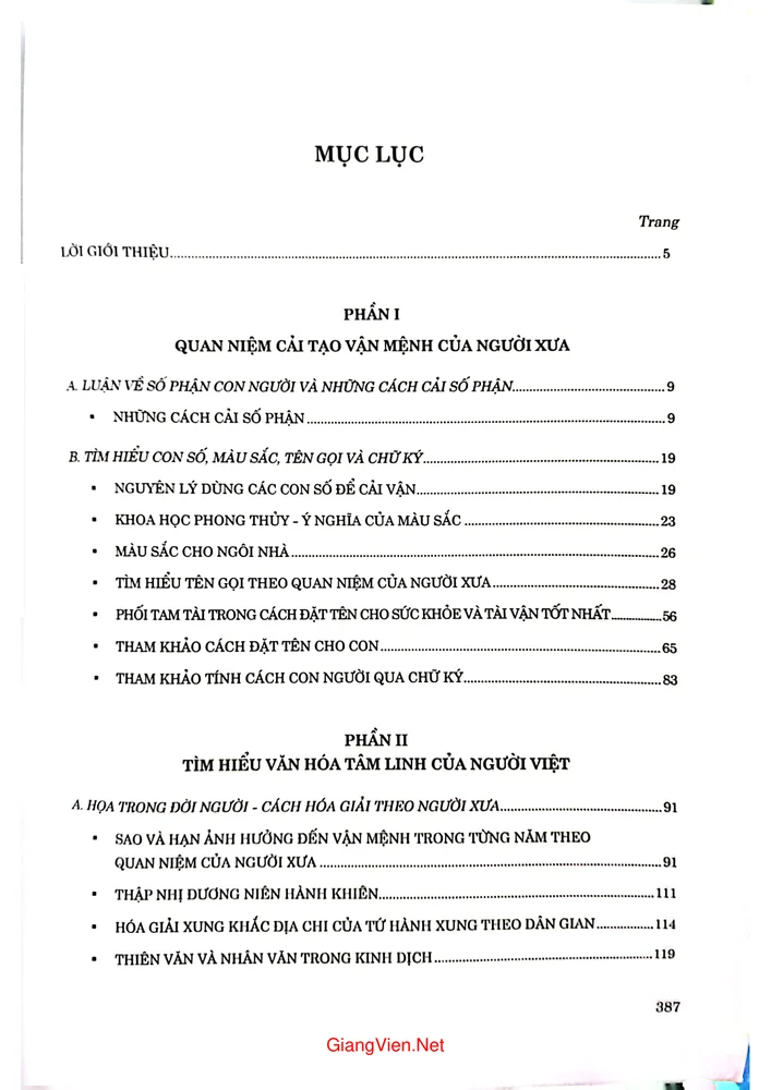 Trang 1 - Ảnh minh họa nội dung sách Cách hóa giải vận hạn để gặp hung hóa cát