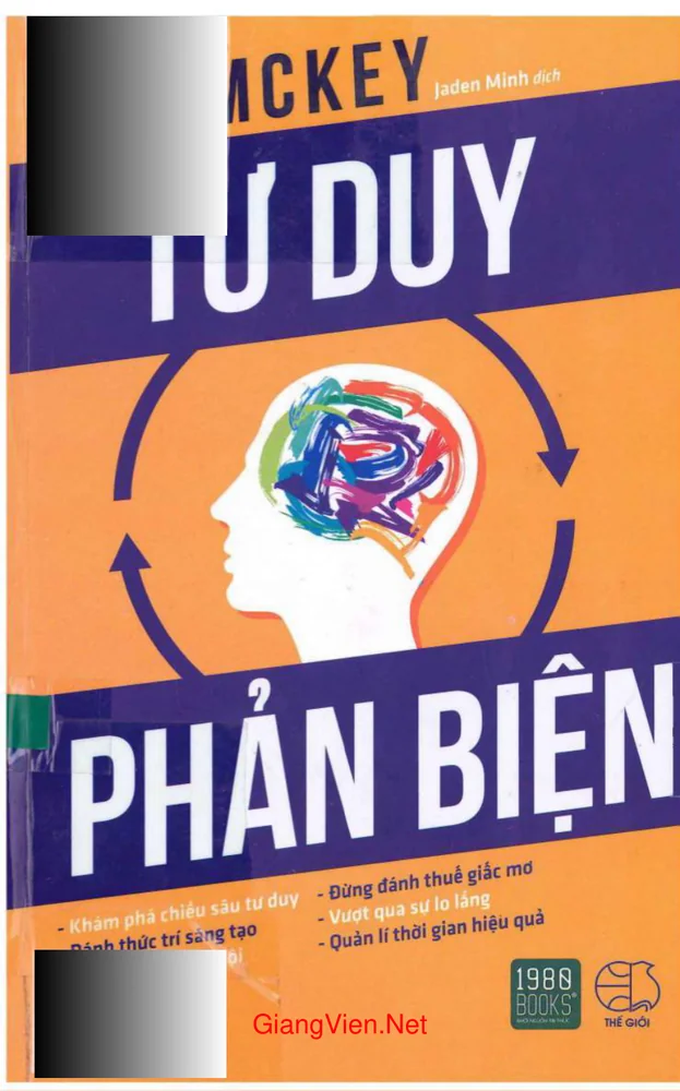 Ảnh bìa của Tư duy phản biện