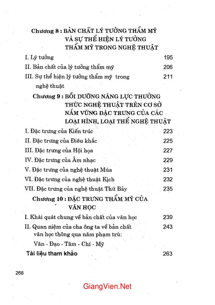 Trang 4 - Ảnh minh họa nội dung sách Mỹ học đại cương (tác giả Đỗ Văn Khang)