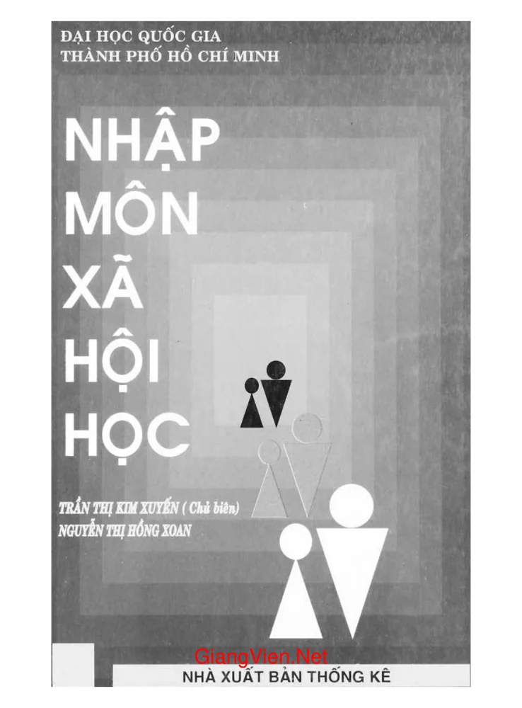 Ảnh bìa của Nhập môn Xã hội học (Trần Thị Kim Xuyến chủ biên)
