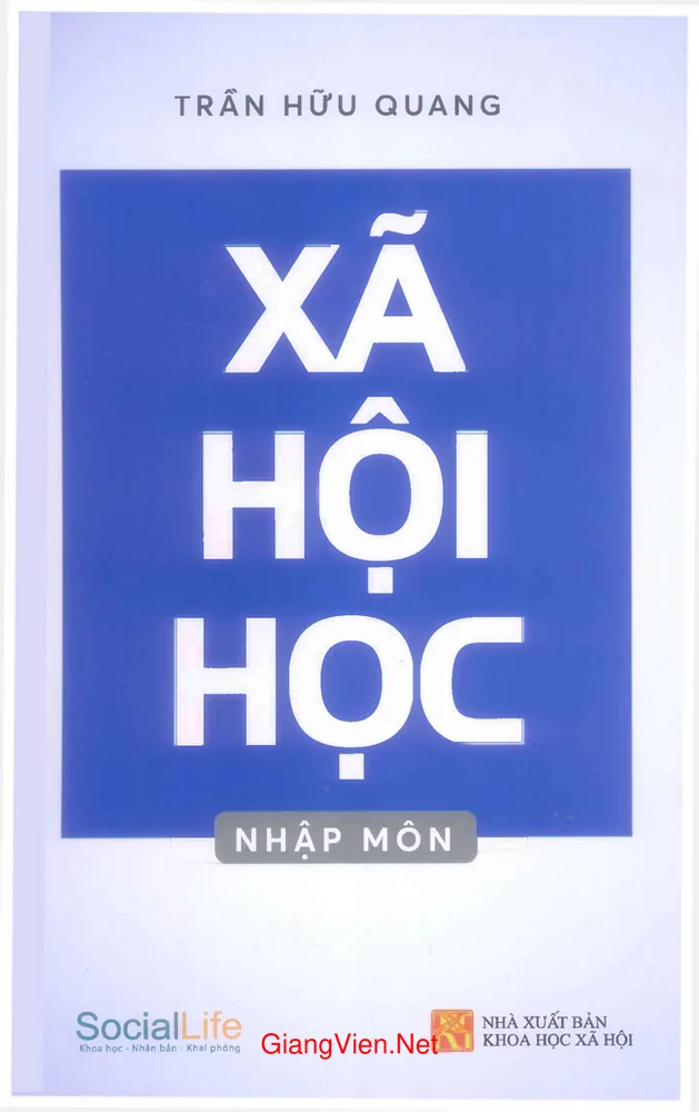 Ảnh bìa của Xã hội học nhập môn