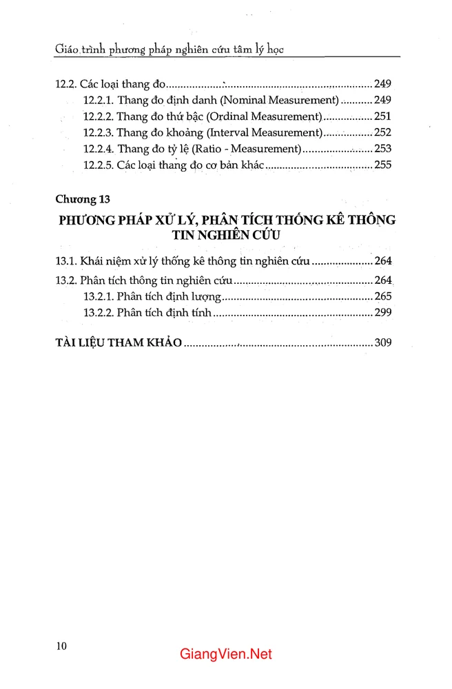 Trang 6 - Ảnh minh họa nội dung sách Giáo trình phương pháp nghiên cứu tâm lý học