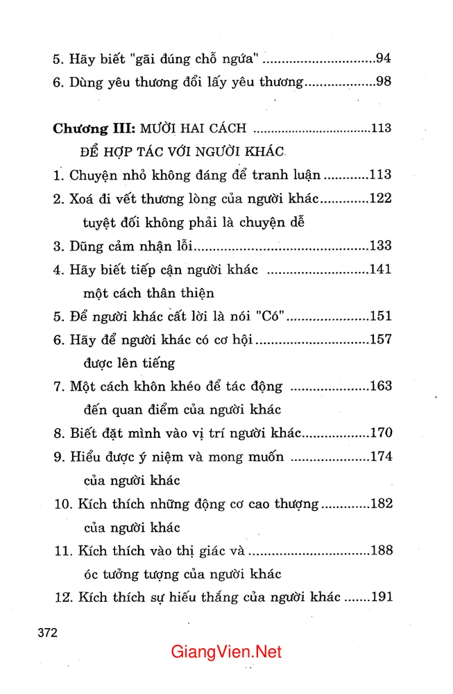 Trang 2 - Ảnh minh họa nội dung sách Bí quyết thành công đắc nhân tâm