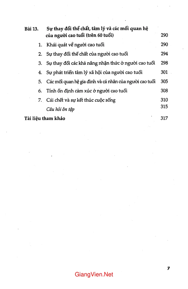 Trang 5 - Ảnh minh họa nội dung sách Giáo trình Tâm lý học phát triển