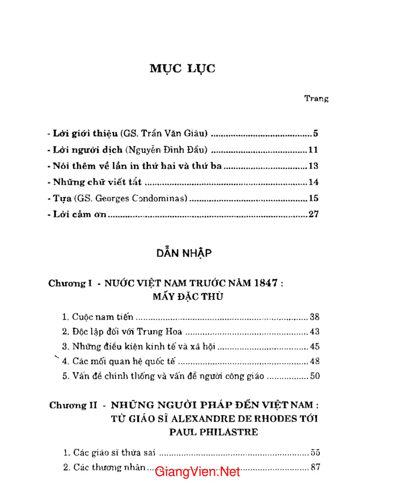 Trang bìa chính thức sách Nước Đại Nam đối diện với pháp và Trung Hoa