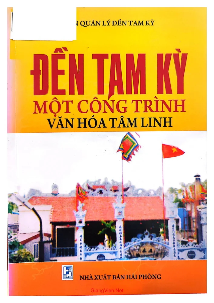 Ảnh bìa của Đền Tam Kỳ một công trình văn hóa tâm linh
