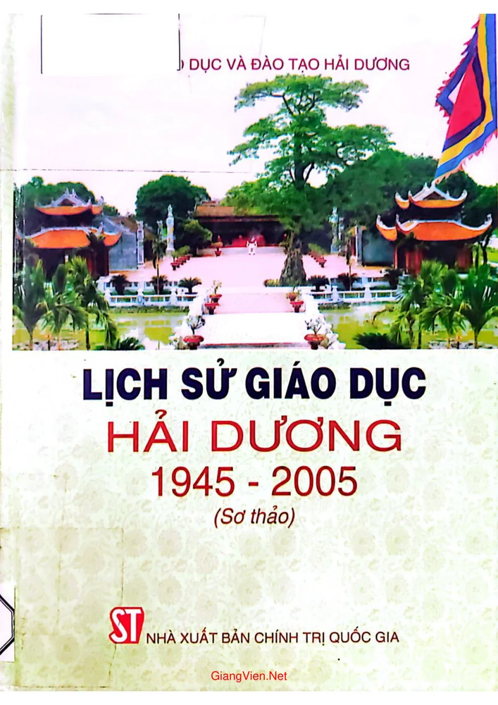 Ảnh bìa của Lịch sử giáo dục Hải Dương 1945 - 2005