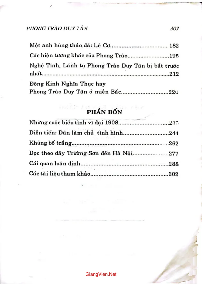 Trang 2 - Ảnh minh họa nội dung sách Phong trào Duy Tân