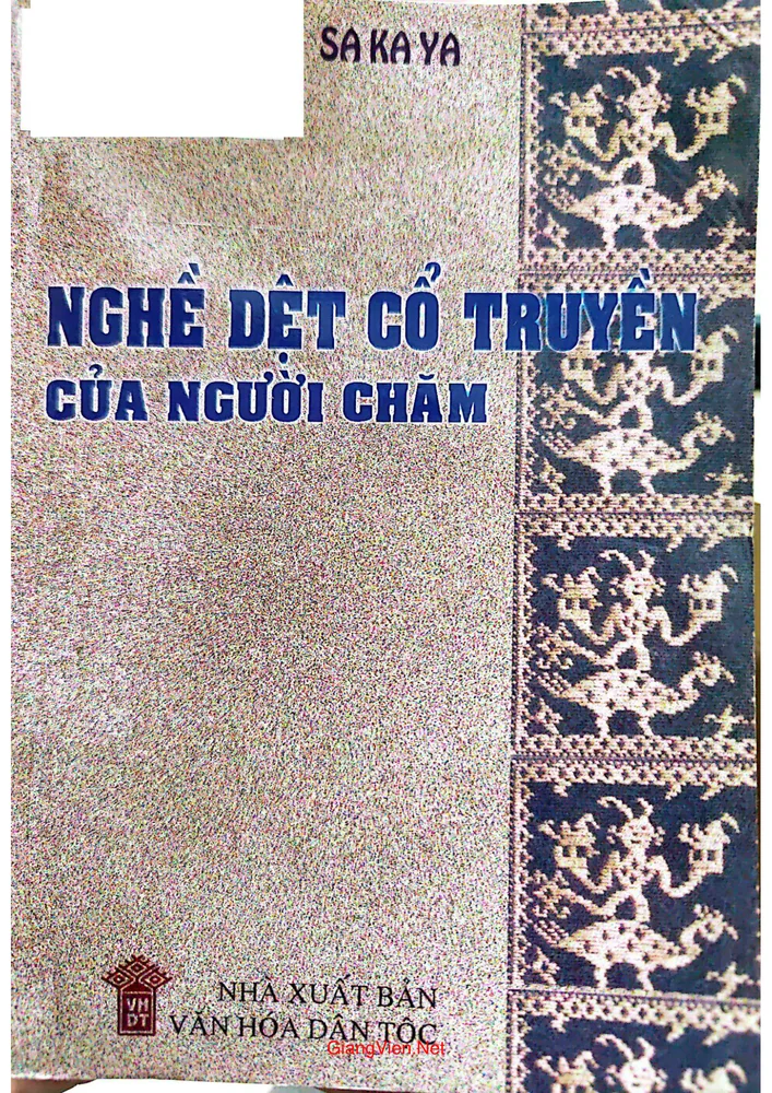 Ảnh bìa của Nghề dệt cổ truyền của người Chăm
