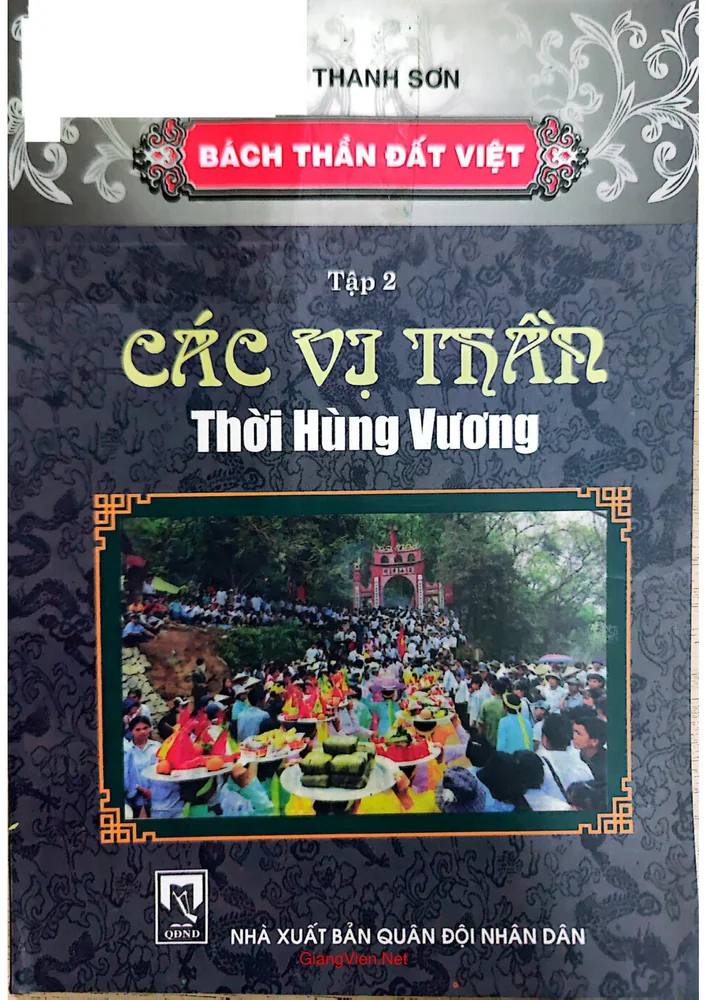 Ảnh bìa của Bách thần đất Việt. Tập 2 Các vị thần thời Hùng Vương 