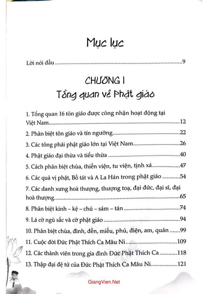 Trang 1 - Ảnh minh họa nội dung sách Du lịch tâm linh qua các bài thuyết trình