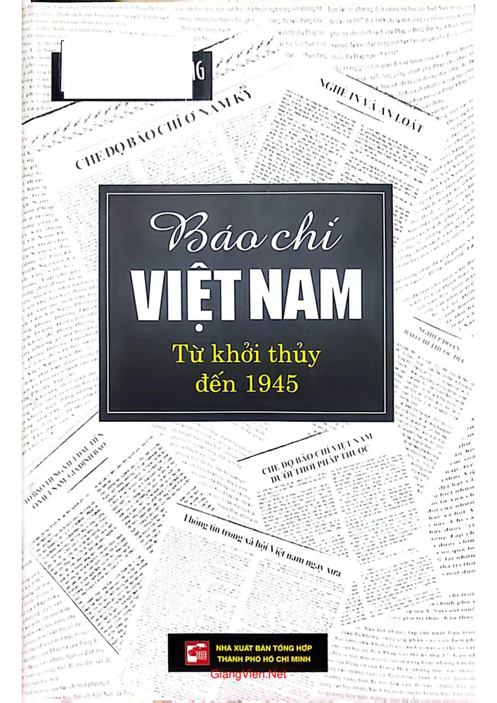 Ảnh bìa của Báo chí Việt Nam từ khởi thủy đến 1945