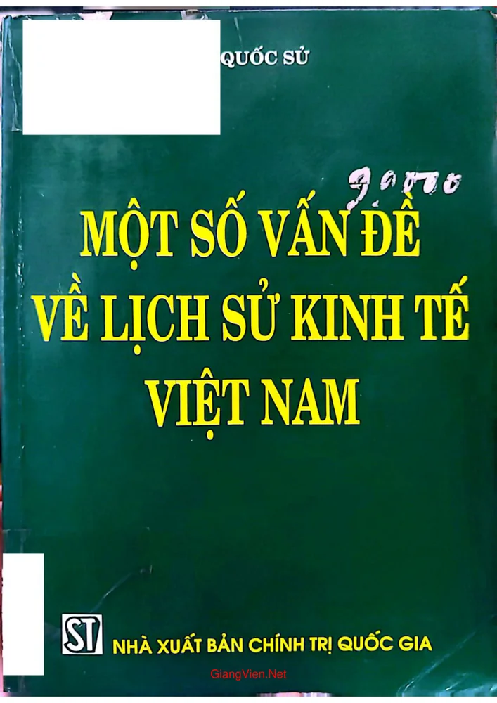 Ảnh bìa của Một số vấn đề về lịch sử kinh tế Việt Nam