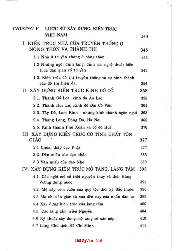 Mục lục chi tiết trang 4 sách Một số vấn đề về lịch sử kinh tế Việt Nam