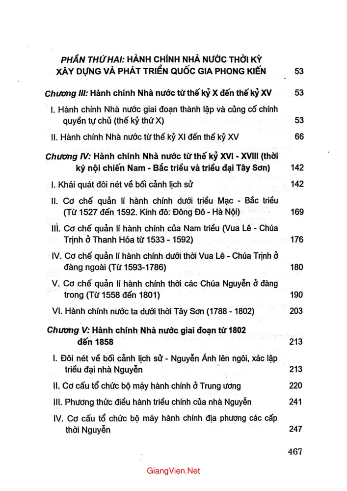 Trang 2 - Ảnh minh họa nội dung sách Lịch sử hành chính nhà nước Việt Nam