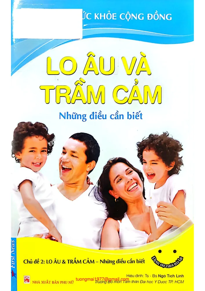 Ảnh bìa của Lo âu và trầm cảm những điều cần biết