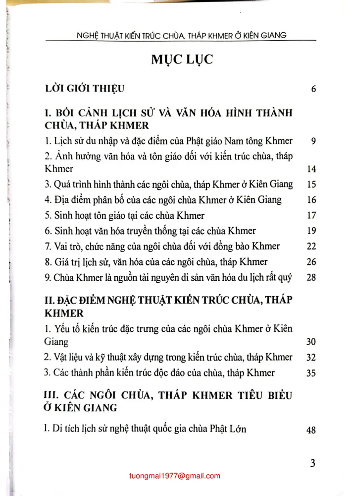 Trang bìa chính thức sách Nghệ thuật kiến trúc chùa tháp Khmer ở Kiên Giang