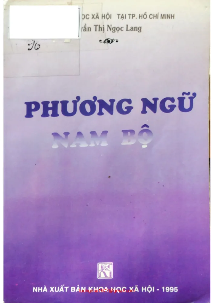 Ảnh bìa của Phương ngữ Nam bộ