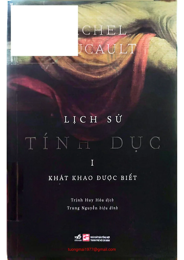 Ảnh bìa của Lịch sử tính dục. Tập 1 khao khát được biết