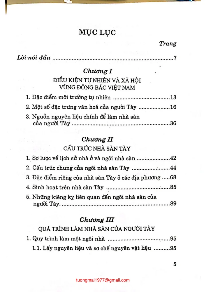 Trang 1 - Ảnh minh họa nội dung sách Nhà sàn truyền thống của người Tày ở Đông bắc Việt Nam