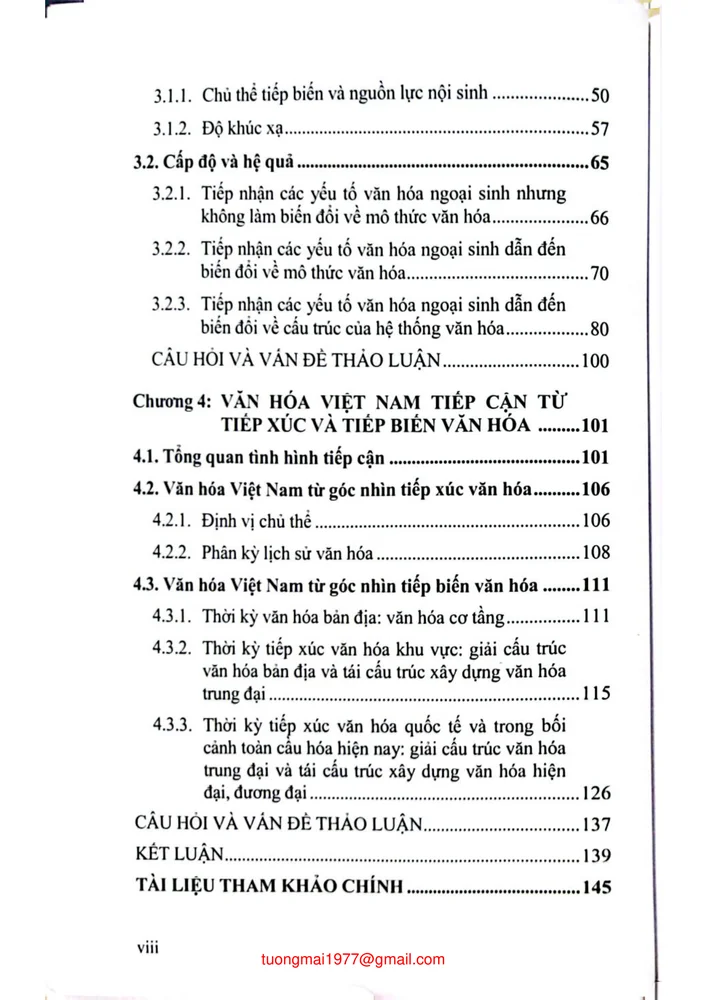 Trang 2 - Ảnh minh họa nội dung sách Tiếp xúc và tiếp biến văn hóa