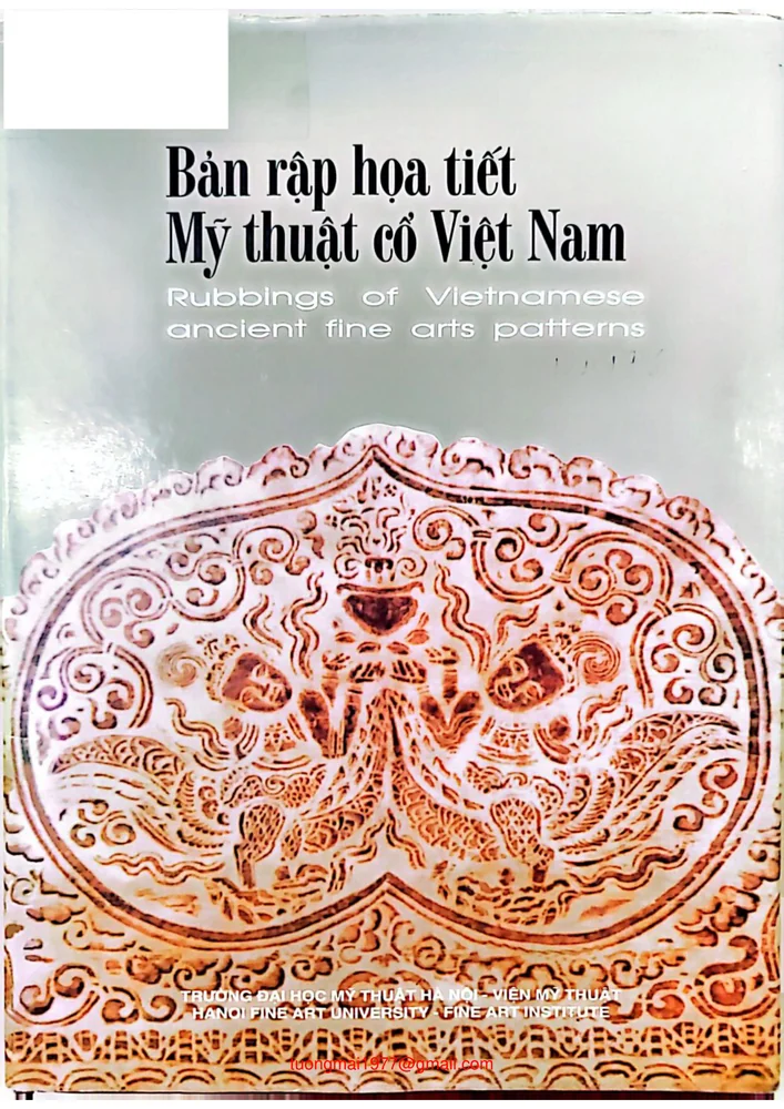 Ảnh bìa của Bản rập họa tiết Mỹ thuật cổ Việt Nam