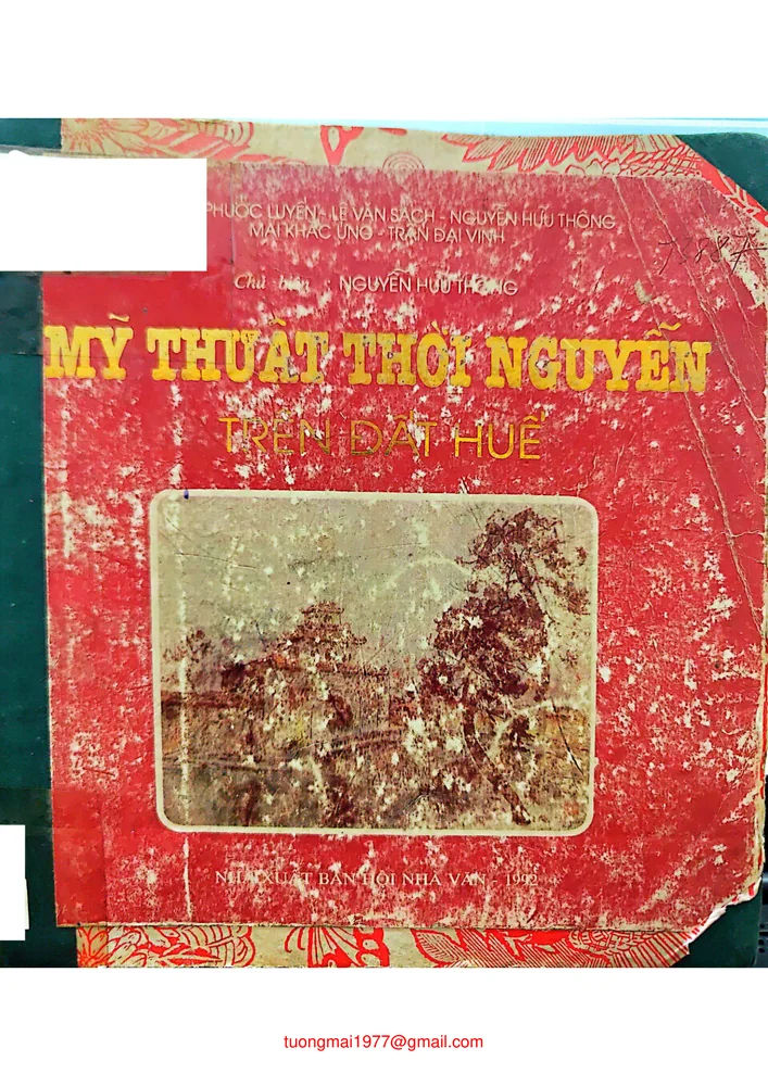 Ảnh bìa của Mỹ thuật thời nguyễn trên đất Huế