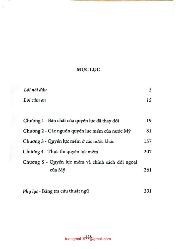 Trang 1 - Ảnh minh họa nội dung sách Quyền lực mềm, ý niệm mới về thành công trong chính trị thế giới