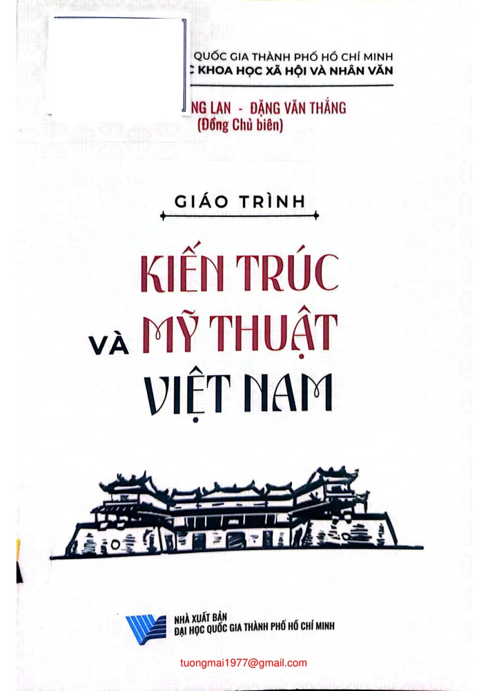 Ảnh bìa của Giáo trình kiến trúc và mỹ thuật Việt Nam