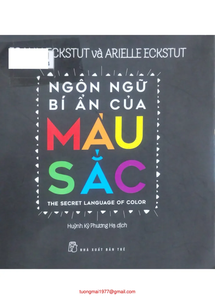 Ảnh bìa của Ngôn ngữ bí ẩn của màu sắc