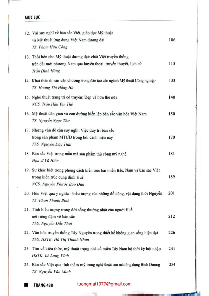 Trang 2 - Ảnh minh họa nội dung sách Mỹ thuật ứng dụng trên đường tìm về bản sắc Việt