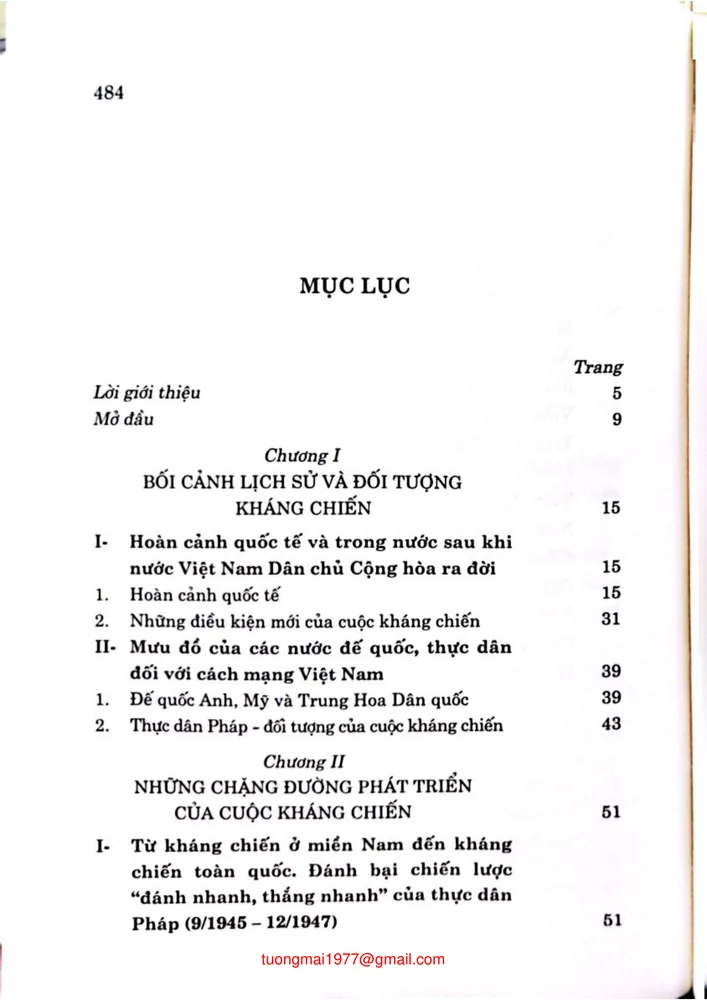 Trang 1 - Ảnh minh họa nội dung sách Lịch sử quân sự Việt Nam, tập 10, cuộc kháng chiến chống thực dân Pháp 1945 - 1954
