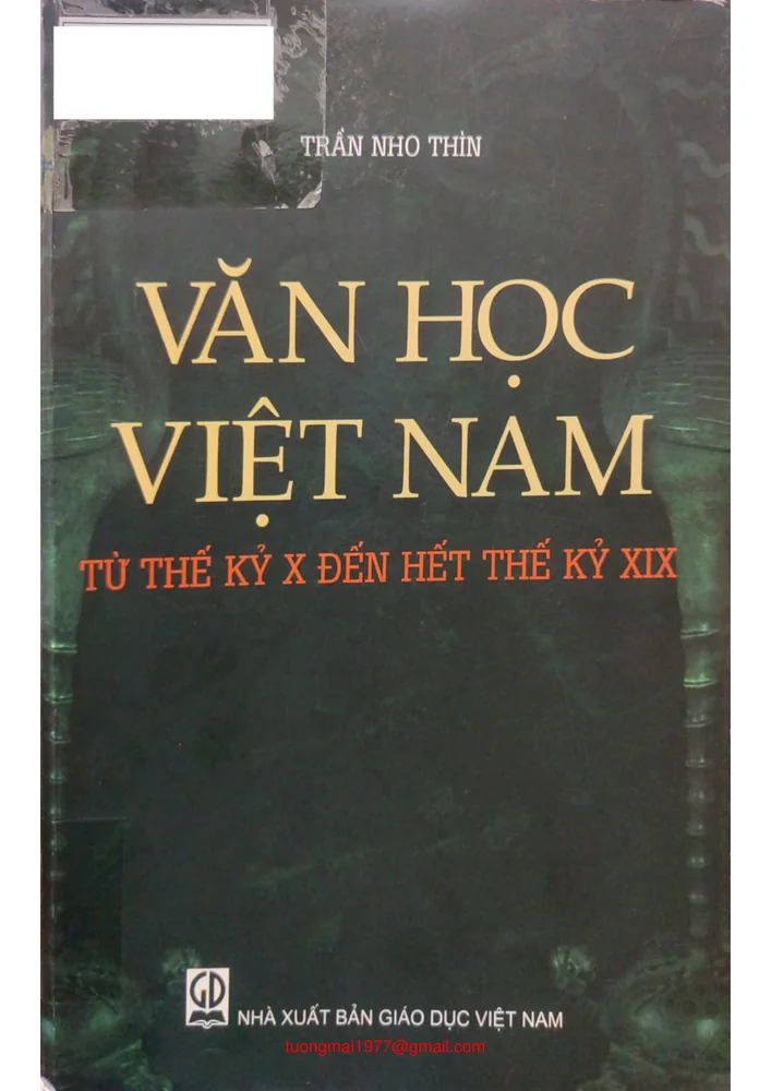 Ảnh bìa của Văn học Việt Nam từ thế kỷ X đến thế kỷ XIX
