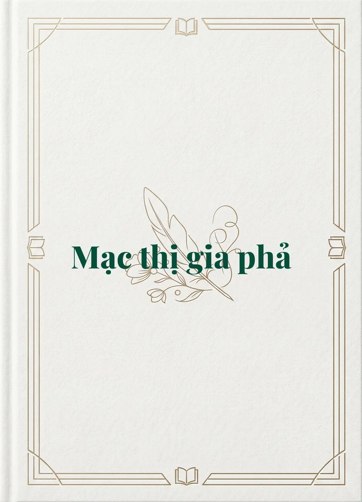 Ảnh bìa của Mạc thị gia phả