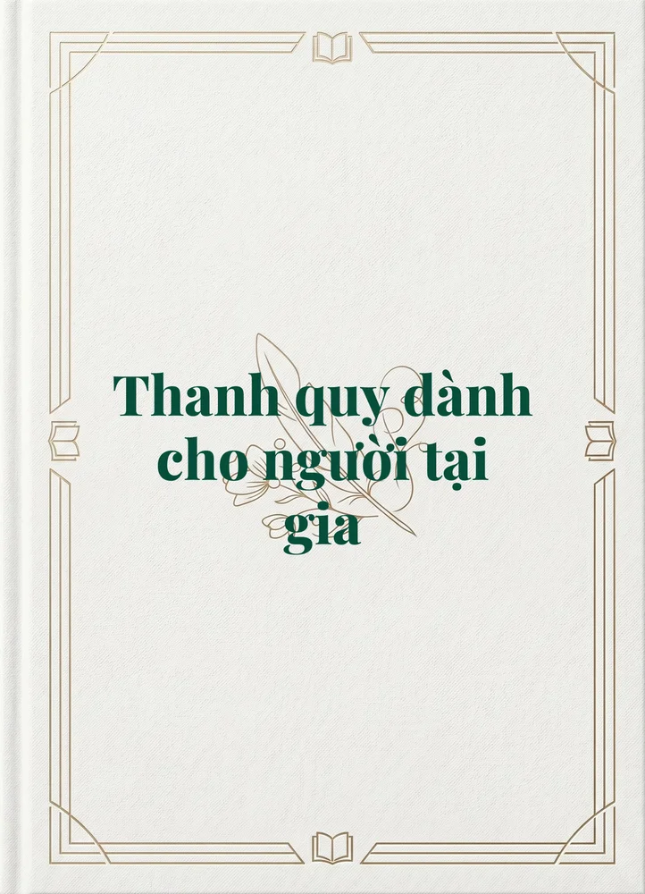 Ảnh bìa của Thanh quy dành cho người tại gia