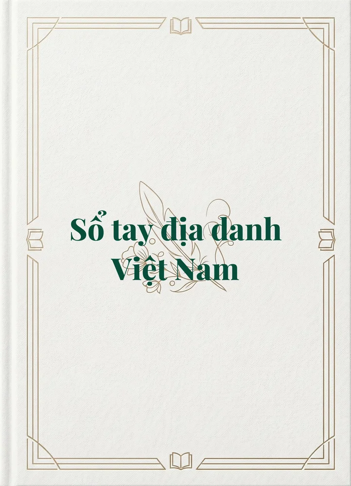 Ảnh bìa của Sổ tay địa danh Việt Nam