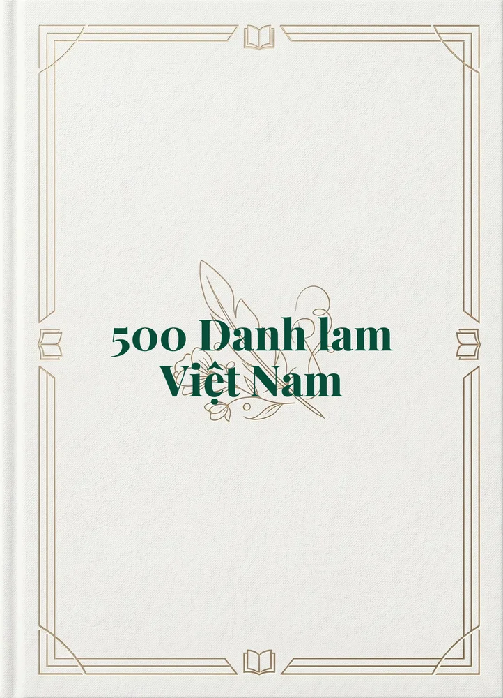 Ảnh bìa của 500 Danh lam Việt Nam