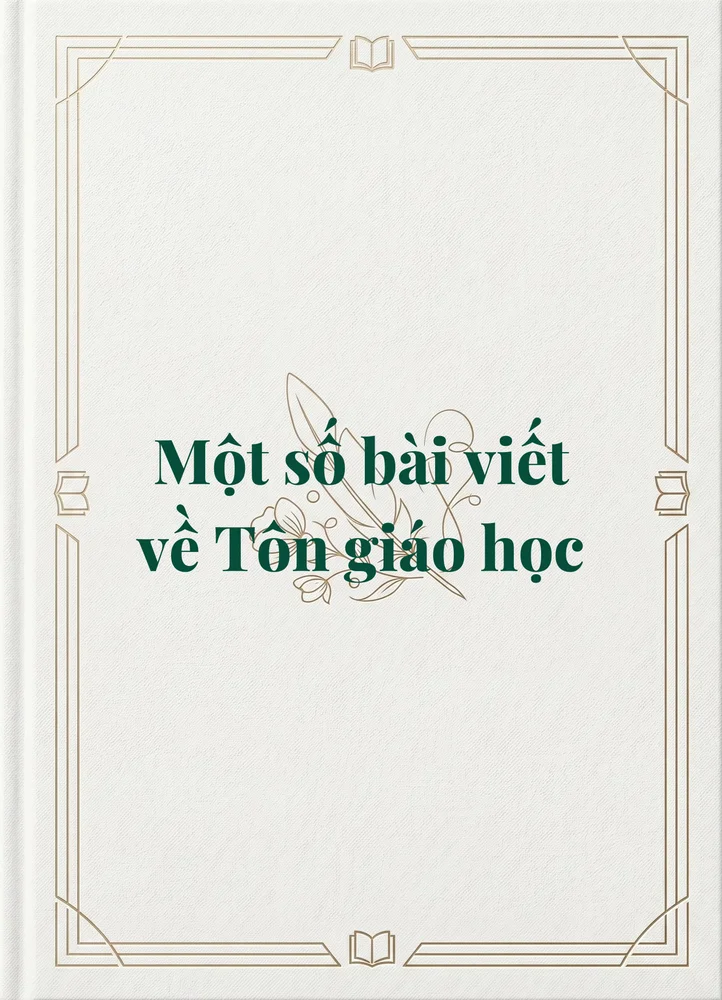 Ảnh bìa của Một số bài viết về Tôn giáo học