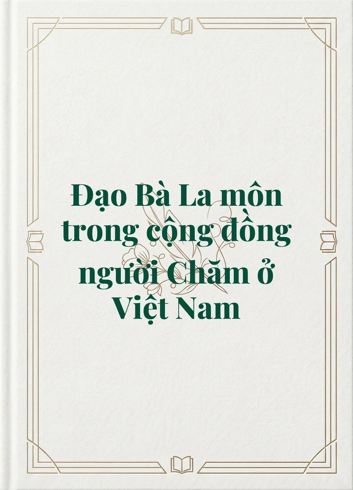 Ảnh bìa của Đạo Bà La môn trong cộng đồng người Chăm ở Việt Nam